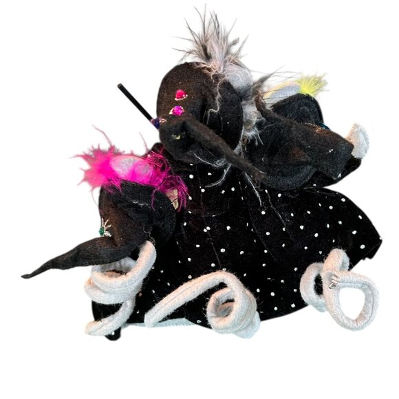 Vintage Annalee Halloween Triple Trouble Mice Soft Dolls Kitschy - Picture 5 of 8